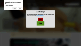 What Jade-net-home.info website looked like in 2023 (This year)