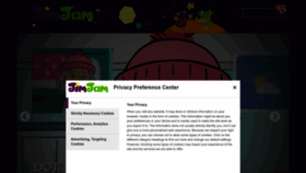 What Jimjam.tv website looked like in 2023 (This year)