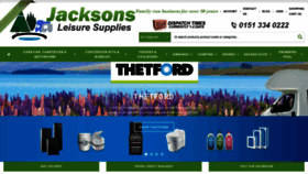What Jacksonsleisure.com website looked like in 2023 (2 years ago)