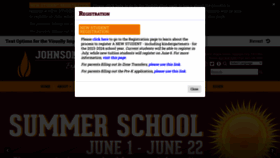 What Jcschools.org website looked like in 2023 (This year)