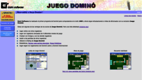 What Juegodomino.com website looked like in 2023 (This year)