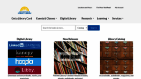 What Jaxpubliclibrary.org website looked like in 2023 (2 years ago)