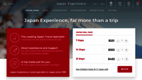 What Japanvisitor.com website looked like in 2023 (This year)