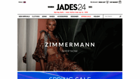 What Jades24.com website looked like in 2023 (This year)