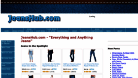 What Jeanshub.com website looked like in 2023 (This year)