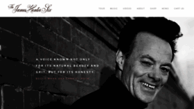 What Jameshuntermusic.com website looked like in 2023 (This year)