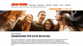 What Jugend-und-bildung.de website looked like in 2023 (This year)