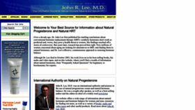 What Johnleemd.com website looked like in 2023 (This year)