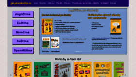 What Jazykoveknihy.cz website looked like in 2023 (This year)