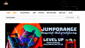 What Jumporange.com website looked like in 2023 (This year)
