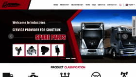 What Jctruckparts.com website looked like in 2023 (This year)