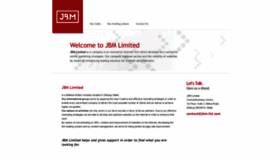What Jbm-ltd.com website looked like in 2023 (This year)