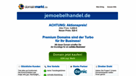 What Jemoebelhandel.de website looked like in 2023 (1 year ago)