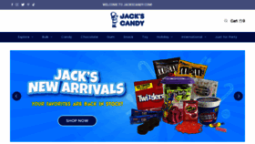 What Jackscandy.com website looked like in 2023 (This year)
