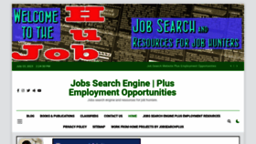 What Jobsearchplus.biz website looked like in 2023 (This year)