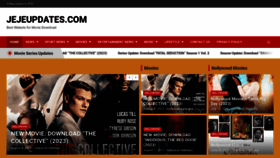 What Jejeupdates.com website looked like in 2023 (This year)