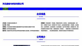 What Jiezugou.com website looked like in 2023 (This year)