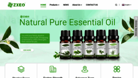 What Jazxessentialoil.com website looked like in 2023 (This year)