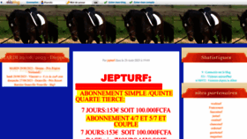 What Jepturf.id.st website looked like in 2023 (This year)