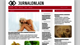What Jurnalonlain.ru website looked like in 2023 (This year)