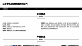 What Jiangxichaoyue.com website looked like in 2023 (This year)
