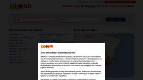 What Jobisjob.com.br website looked like in 2023 (This year)