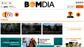 What Jornalbomdia.com.br website looked like in 2023 (This year)