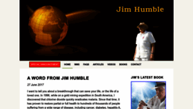 What Jimhumble.com website looked like in 2023 (This year)
