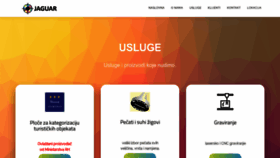 What Jaguar-split.hr website looked like in 2023 (This year)