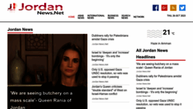 What Jordannews.net website looked like in 2023 (This year)
