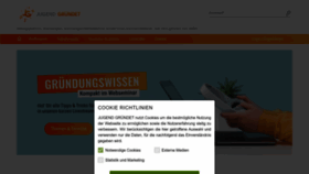 What Jugend-gruendet.de website looked like in 2023 (This year)