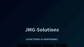 What Jmg-solutions.com website looked like in 2023 (This year)