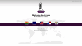 What Jaypeebrothers.com website looked like in 2023 (This year)