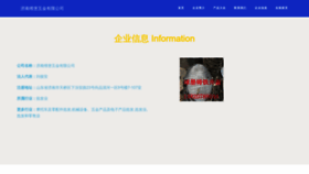 What Jnbaicheng.cn website looked like in 2023 (This year)
