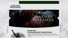 What Januarymakamba.com website looked like in 2023 (This year)