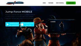 What Jumpforcemobile.club website looked like in 2023 (This year)