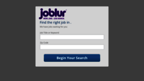 What Joblurpost.com website looked like in 2023 (This year)