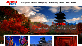 What Japonia.travel website looked like in 2023 (1 year ago)