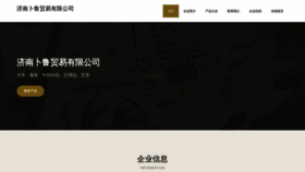 What Jnbulu.com website looks like in 2024 