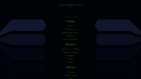 What Joomlage.com website looks like in 2024 