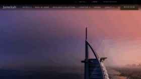 What Jumeirah.com website looks like in 2024 