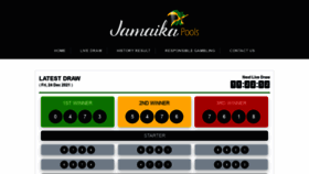 What Jamaikapools.com website looks like in 2024 