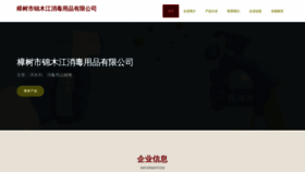 What Jinmujiangpro.com website looks like in 2024 
