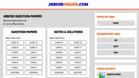 What Jkboseonline.com website looks like in 2024 
