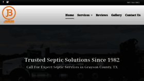 What Jareshbackhoe.com website looked like in 2024 (1 year ago)