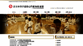 What Joshinmon-aichi.com website looks like in 2024 