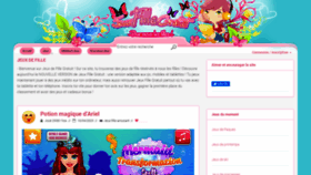 What Jeux-fille-gratuit.com website looks like in 2024 