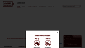 What Jacobscafe.com.sg website looks like in 2024 