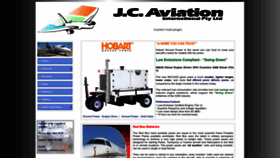 What Jc-aviation.com website looks like in 2024 