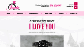 What Jasminjewelers.com website looked like in 2024 (1 year ago)